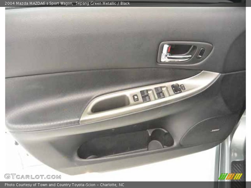 Sepang Green Metallic / Black 2004 Mazda MAZDA6 s Sport Wagon