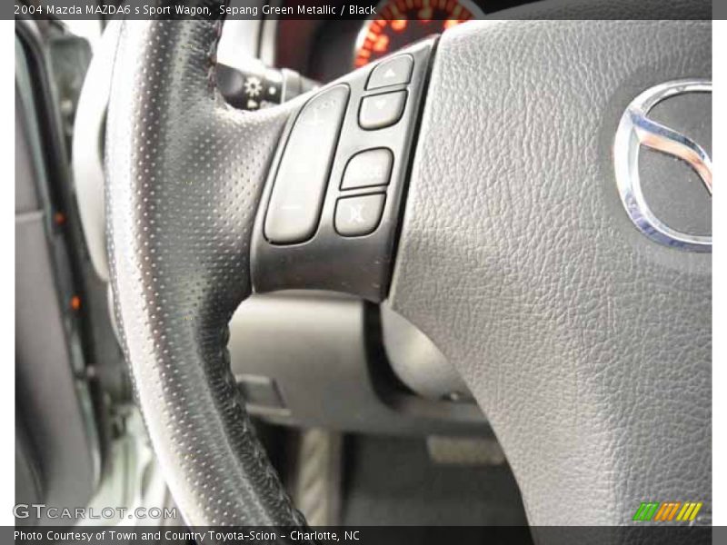 Sepang Green Metallic / Black 2004 Mazda MAZDA6 s Sport Wagon