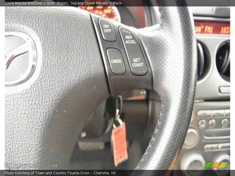 Sepang Green Metallic / Black 2004 Mazda MAZDA6 s Sport Wagon