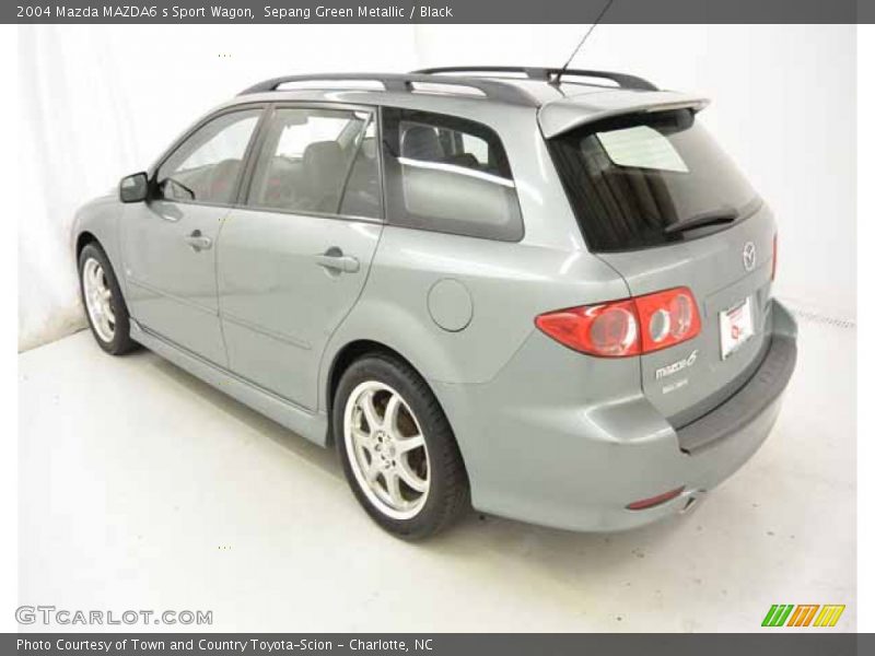 Sepang Green Metallic / Black 2004 Mazda MAZDA6 s Sport Wagon