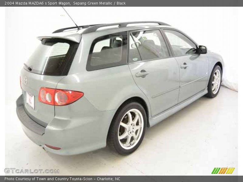 Sepang Green Metallic / Black 2004 Mazda MAZDA6 s Sport Wagon
