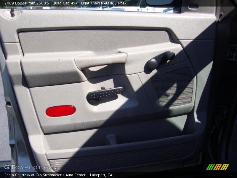 Light Khaki Metallic / Khaki 2009 Dodge Ram 2500 ST Quad Cab 4x4