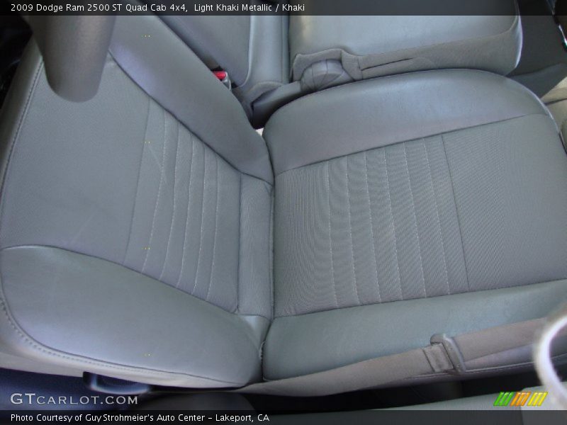 Light Khaki Metallic / Khaki 2009 Dodge Ram 2500 ST Quad Cab 4x4