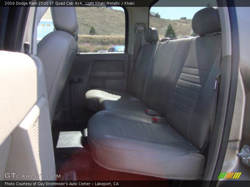 Light Khaki Metallic / Khaki 2009 Dodge Ram 2500 ST Quad Cab 4x4