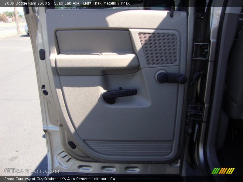Light Khaki Metallic / Khaki 2009 Dodge Ram 2500 ST Quad Cab 4x4
