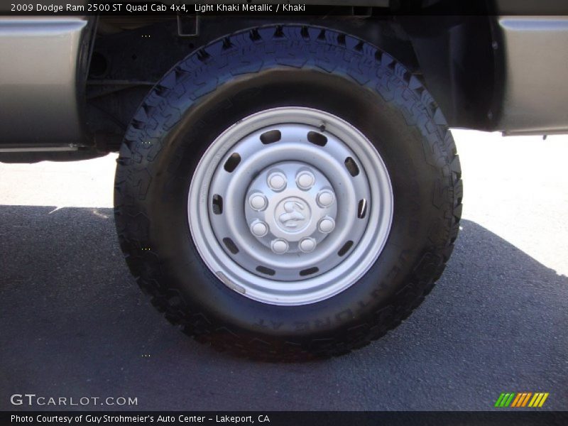Light Khaki Metallic / Khaki 2009 Dodge Ram 2500 ST Quad Cab 4x4