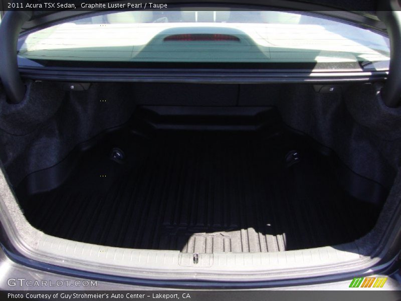 Graphite Luster Pearl / Taupe 2011 Acura TSX Sedan