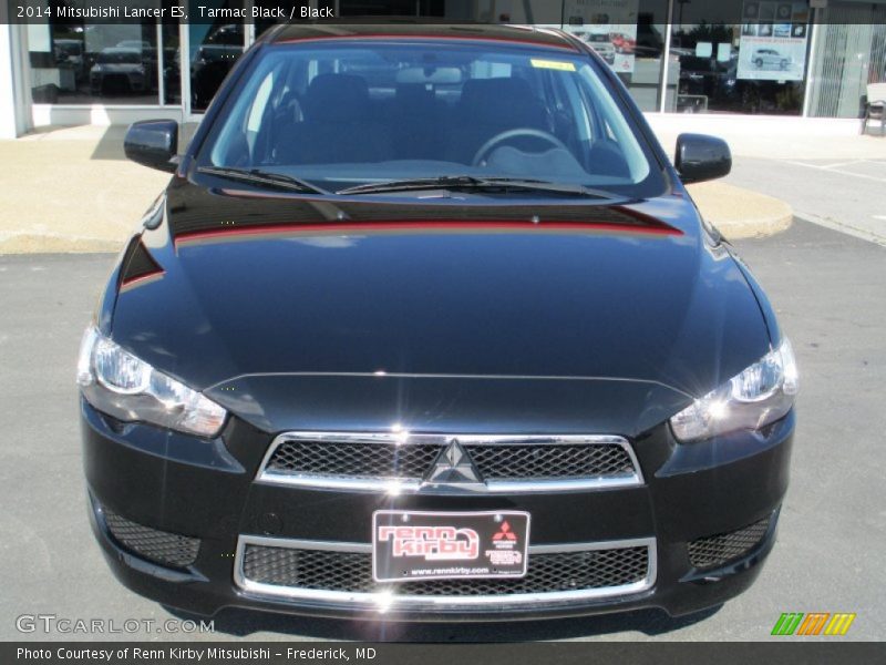 Tarmac Black / Black 2014 Mitsubishi Lancer ES