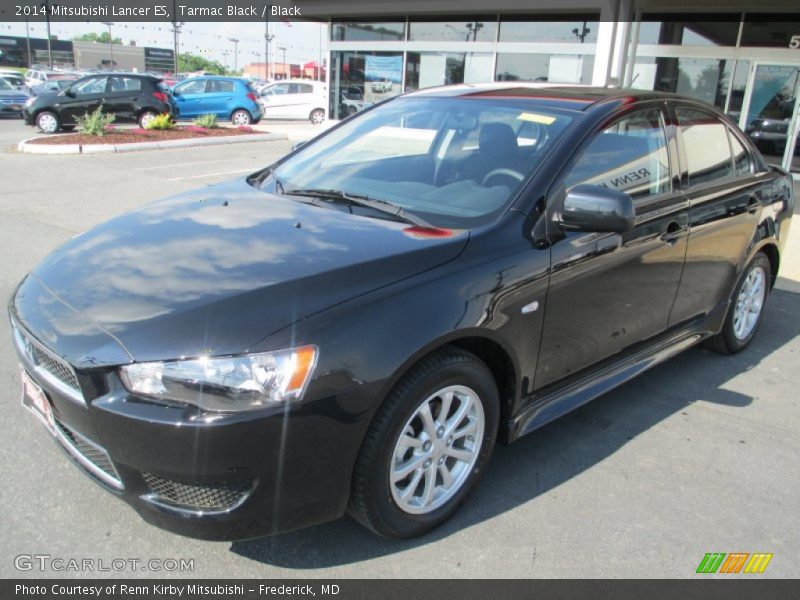 Tarmac Black / Black 2014 Mitsubishi Lancer ES