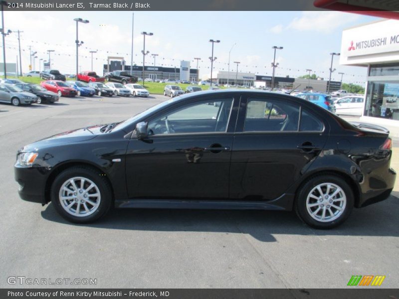 Tarmac Black / Black 2014 Mitsubishi Lancer ES