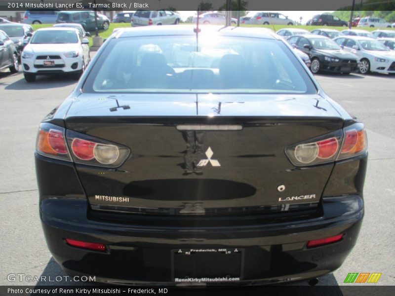 Tarmac Black / Black 2014 Mitsubishi Lancer ES