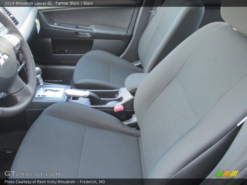 Tarmac Black / Black 2014 Mitsubishi Lancer ES