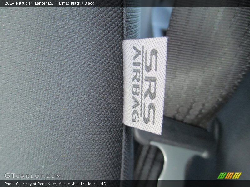 Tarmac Black / Black 2014 Mitsubishi Lancer ES