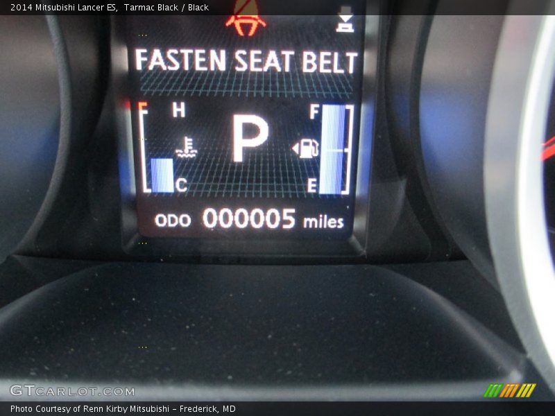 Tarmac Black / Black 2014 Mitsubishi Lancer ES