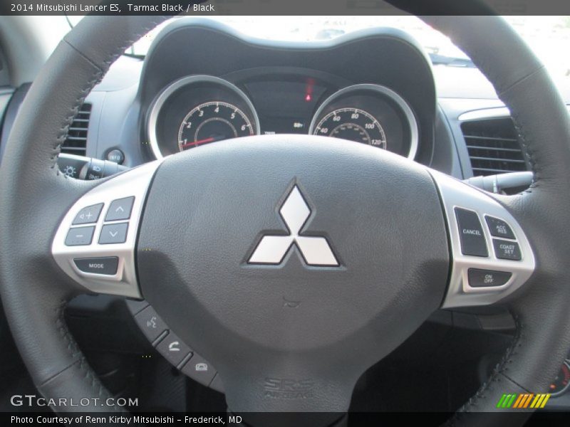 Tarmac Black / Black 2014 Mitsubishi Lancer ES