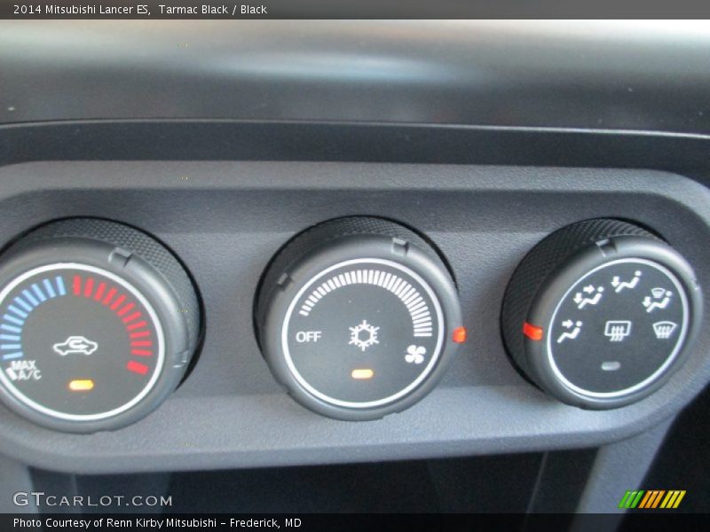 Tarmac Black / Black 2014 Mitsubishi Lancer ES