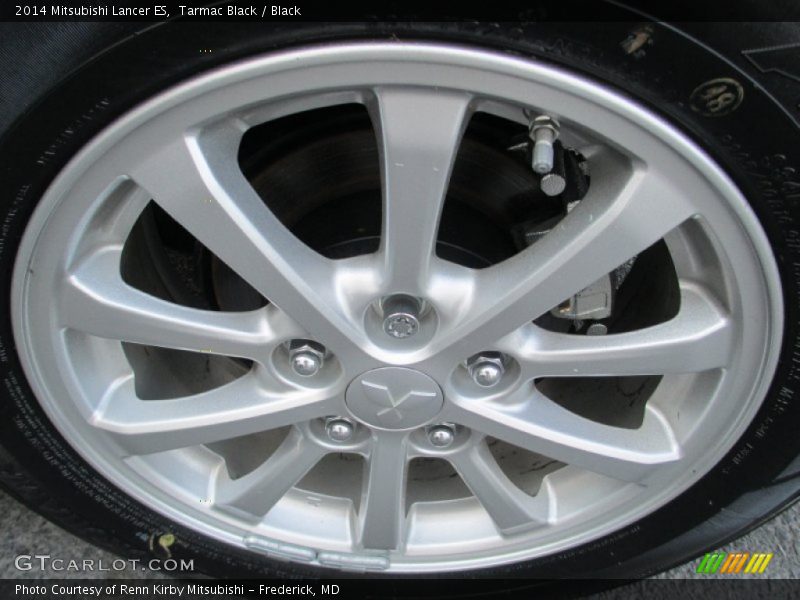 Tarmac Black / Black 2014 Mitsubishi Lancer ES