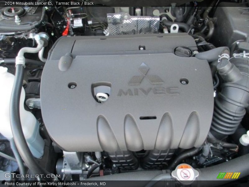 Tarmac Black / Black 2014 Mitsubishi Lancer ES