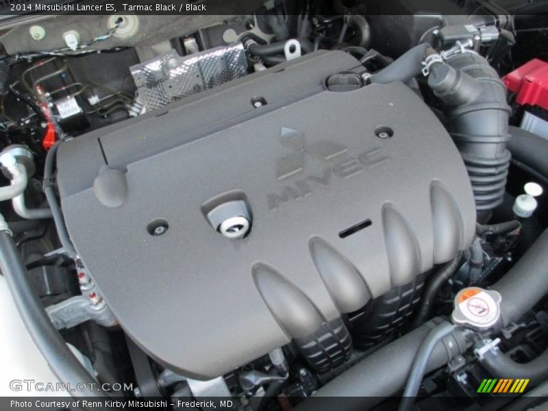 Tarmac Black / Black 2014 Mitsubishi Lancer ES