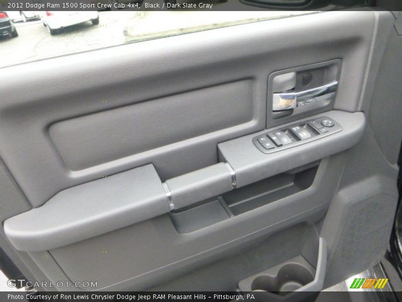Black / Dark Slate Gray 2012 Dodge Ram 1500 Sport Crew Cab 4x4