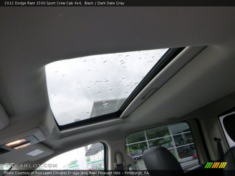 Black / Dark Slate Gray 2012 Dodge Ram 1500 Sport Crew Cab 4x4
