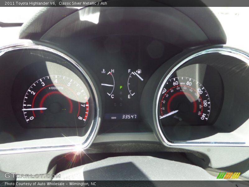 Classic Silver Metallic / Ash 2011 Toyota Highlander V6