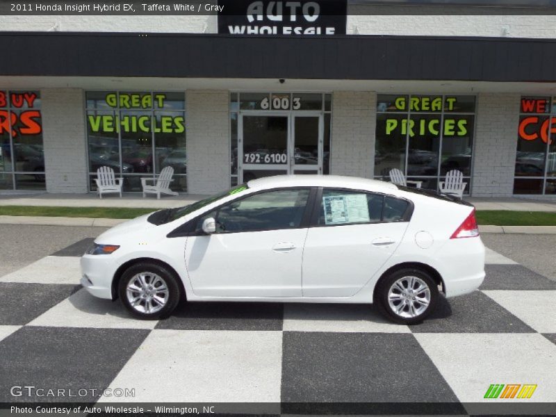 Taffeta White / Gray 2011 Honda Insight Hybrid EX