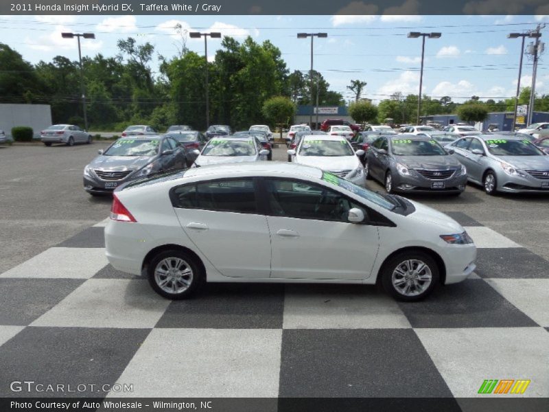 Taffeta White / Gray 2011 Honda Insight Hybrid EX