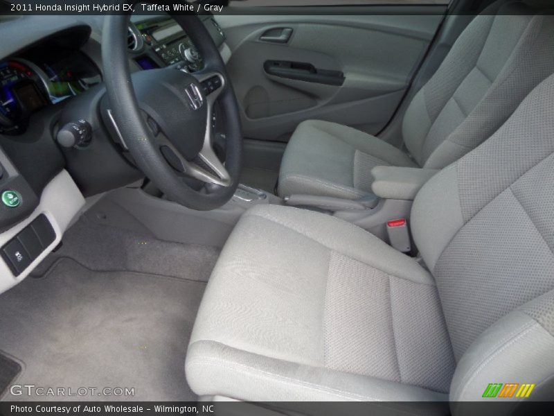 Taffeta White / Gray 2011 Honda Insight Hybrid EX