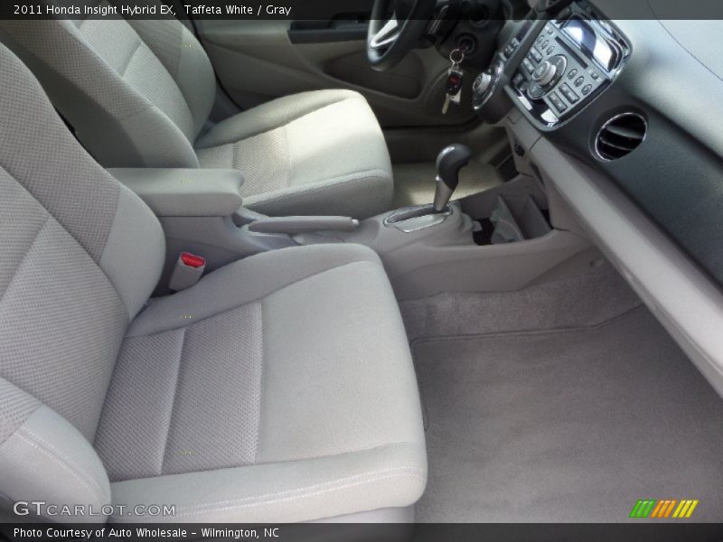 Taffeta White / Gray 2011 Honda Insight Hybrid EX