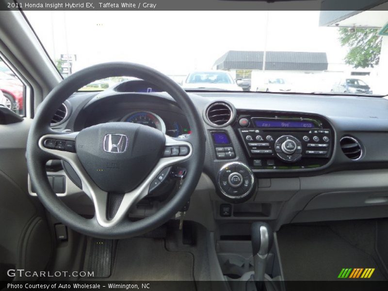 Taffeta White / Gray 2011 Honda Insight Hybrid EX