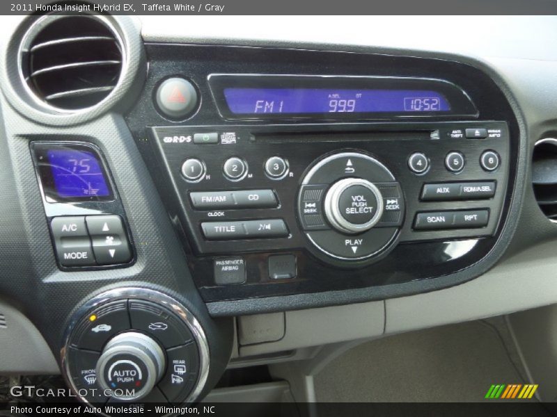 Taffeta White / Gray 2011 Honda Insight Hybrid EX