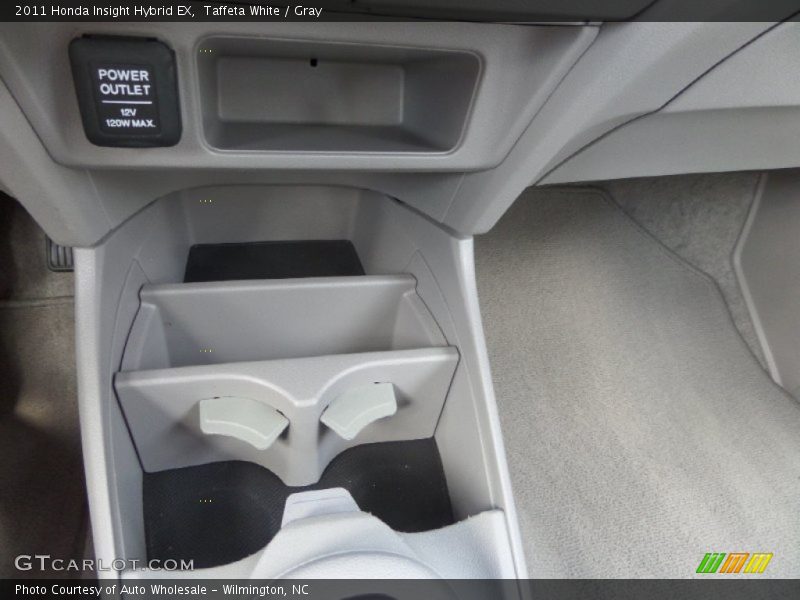 Taffeta White / Gray 2011 Honda Insight Hybrid EX