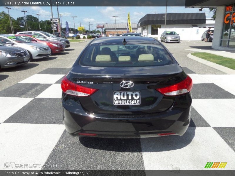 Black / Beige 2013 Hyundai Elantra GLS