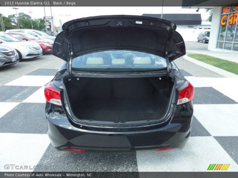 Black / Beige 2013 Hyundai Elantra GLS
