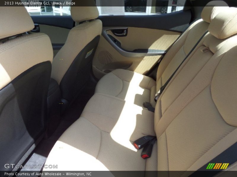 Black / Beige 2013 Hyundai Elantra GLS
