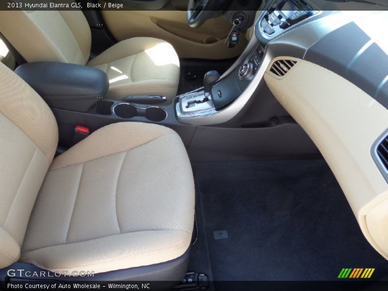 Black / Beige 2013 Hyundai Elantra GLS