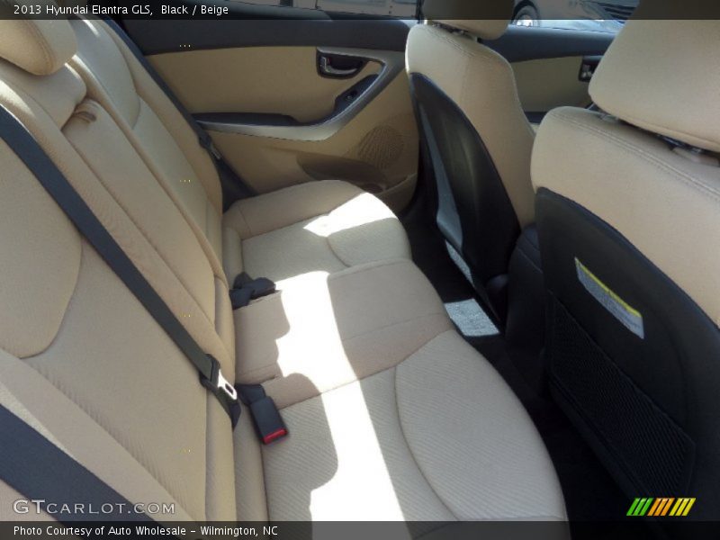 Black / Beige 2013 Hyundai Elantra GLS