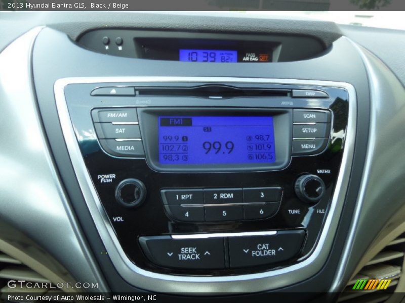 Black / Beige 2013 Hyundai Elantra GLS