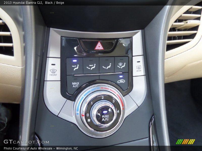Black / Beige 2013 Hyundai Elantra GLS