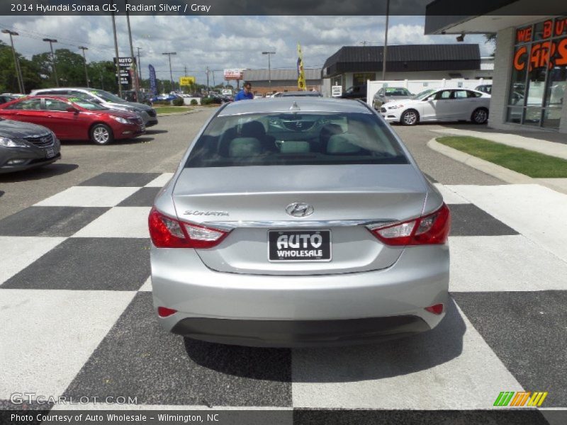 Radiant Silver / Gray 2014 Hyundai Sonata GLS