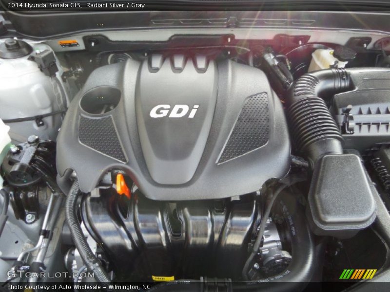 Radiant Silver / Gray 2014 Hyundai Sonata GLS