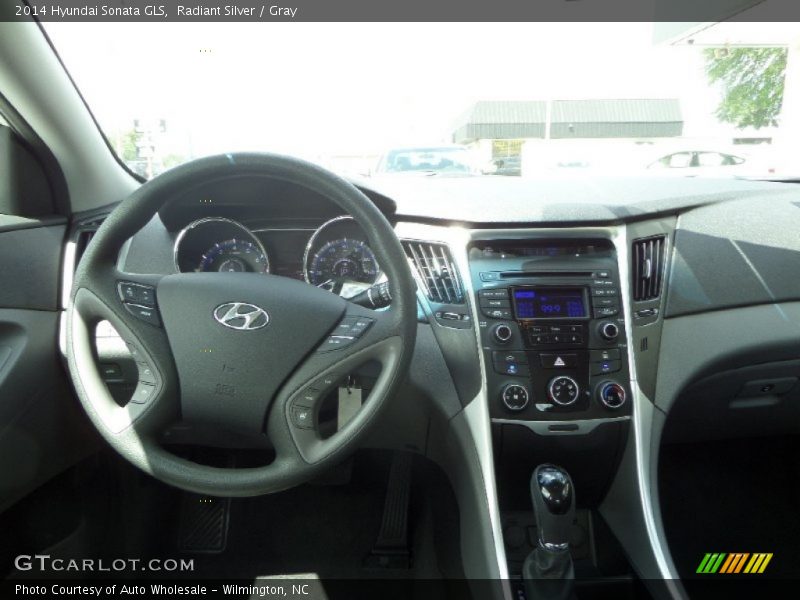 Radiant Silver / Gray 2014 Hyundai Sonata GLS