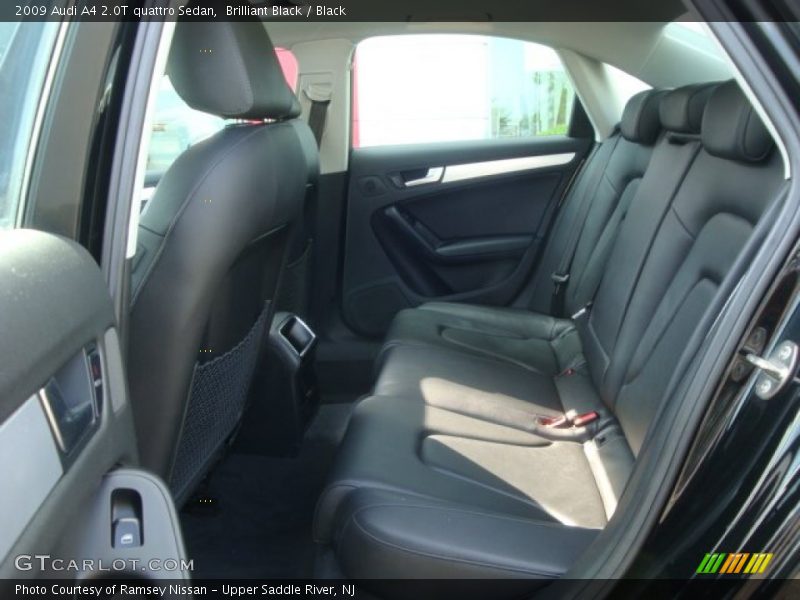 Brilliant Black / Black 2009 Audi A4 2.0T quattro Sedan