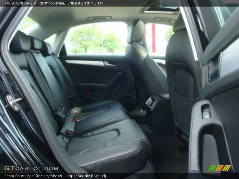 Brilliant Black / Black 2009 Audi A4 2.0T quattro Sedan