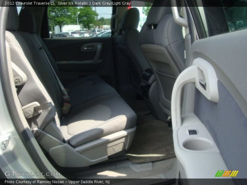 Silver Ice Metallic / Dark Gray/Light Gray 2012 Chevrolet Traverse LS