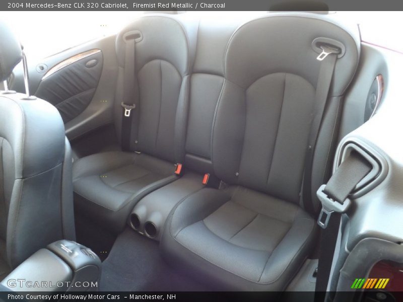Firemist Red Metallic / Charcoal 2004 Mercedes-Benz CLK 320 Cabriolet