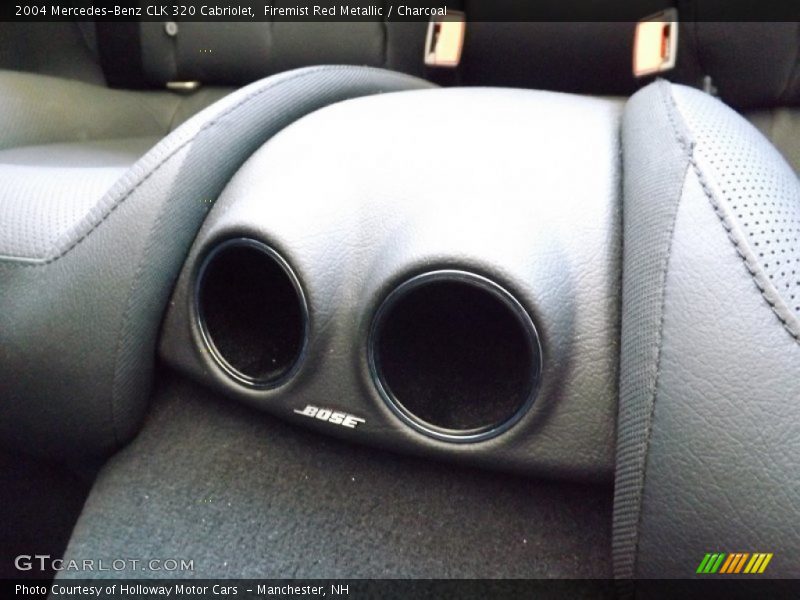 Firemist Red Metallic / Charcoal 2004 Mercedes-Benz CLK 320 Cabriolet