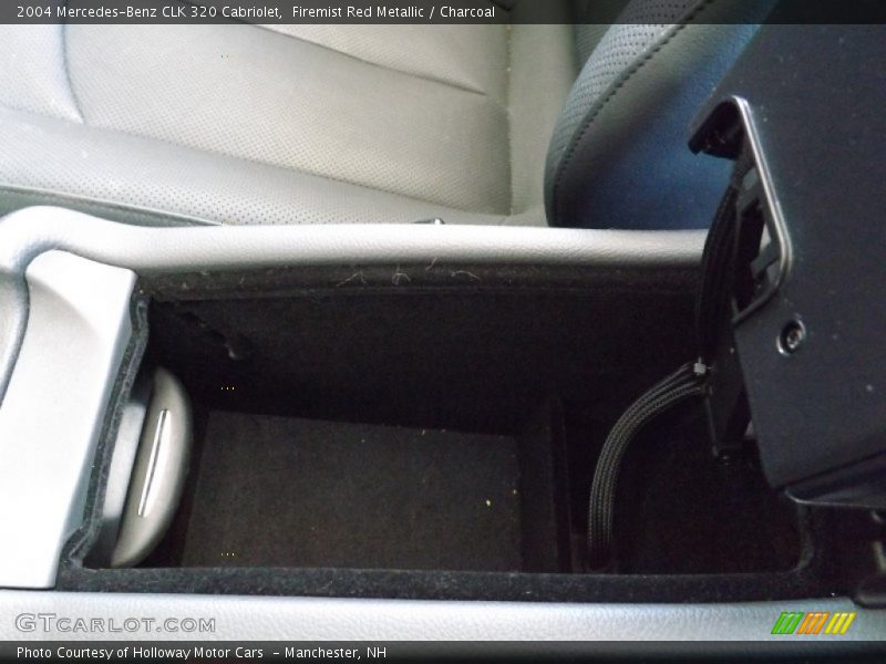 Firemist Red Metallic / Charcoal 2004 Mercedes-Benz CLK 320 Cabriolet