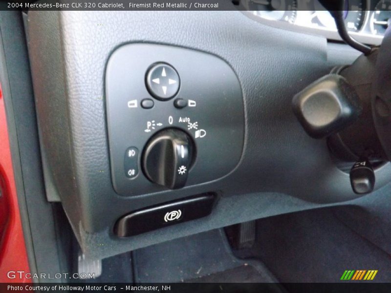 Firemist Red Metallic / Charcoal 2004 Mercedes-Benz CLK 320 Cabriolet